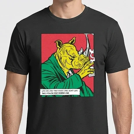 Férfi Imperial póló - Rinocérosz