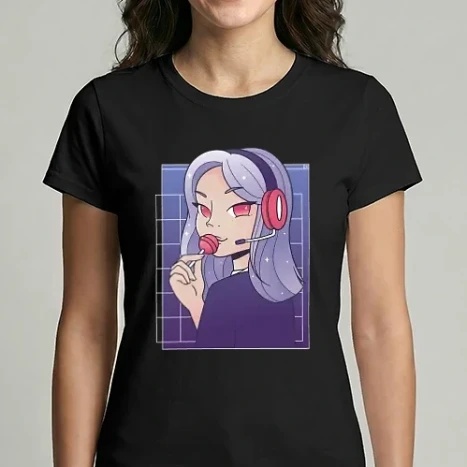 Női Imperial póló - Lollipop Gamer Girl
