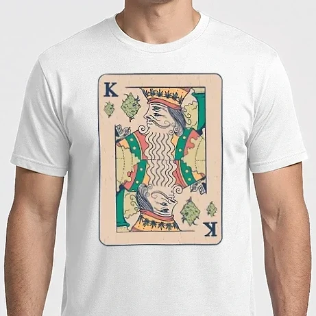 Férfi Imperial póló - King Card Marijuana
