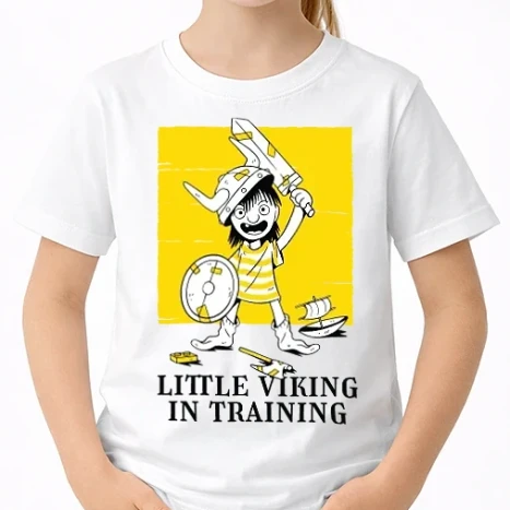 Uniszex gyerek Póló - Kis viking