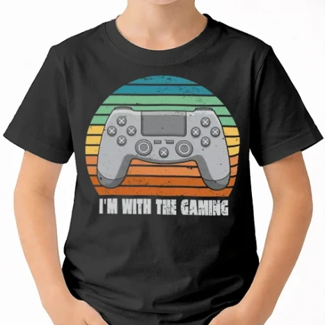 Uniszex gyerek Póló - Gaming