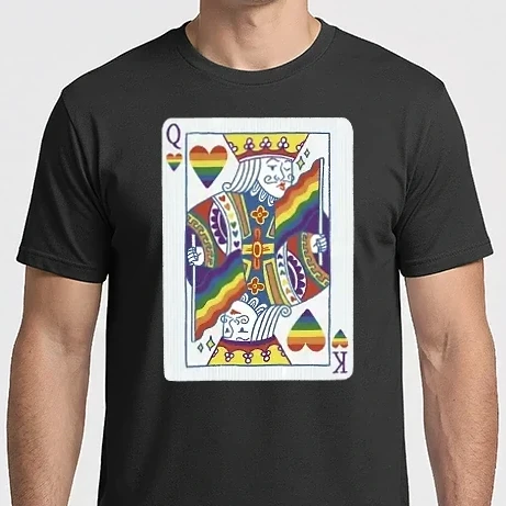 Férfi Imperial póló - Queer King