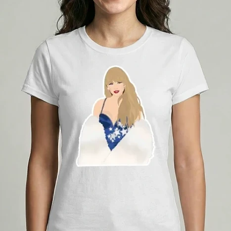 Női Imperial póló - Taylor Swift blue
