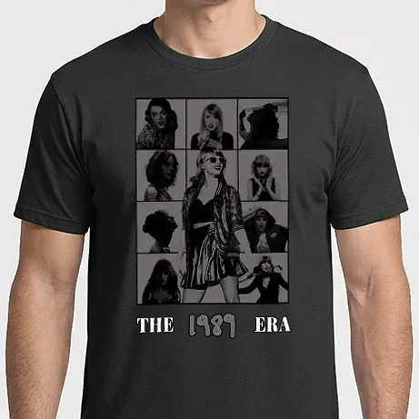 Férfi Imperial póló - Taylor Swift ERAS grey