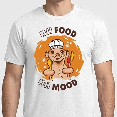 Férfi Imperial póló - Good food good mood