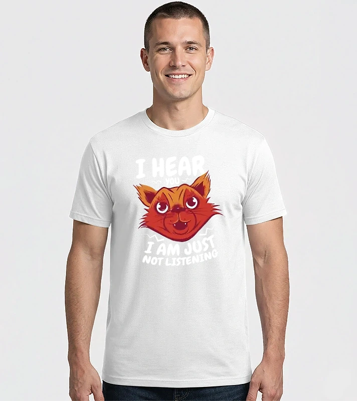 Cat not listening – Férfi Imperial póló