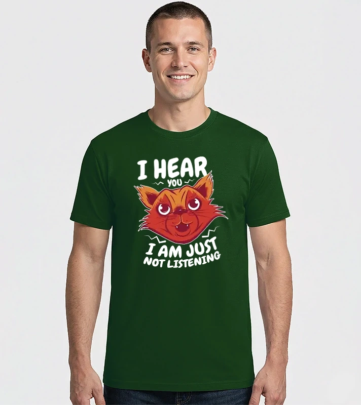 Cat not listening – Férfi Imperial póló