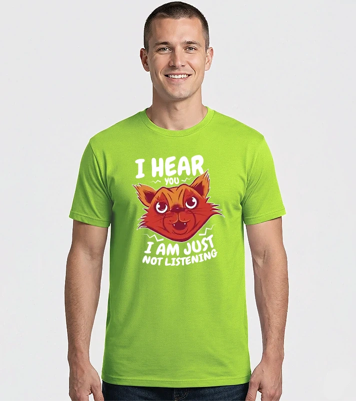 Cat not listening – Férfi Imperial póló