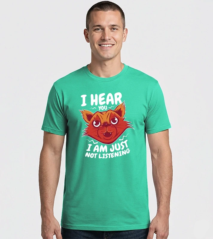 Cat not listening – Férfi Imperial póló