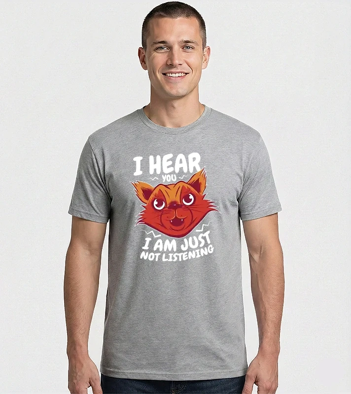 Cat not listening – Férfi Imperial póló