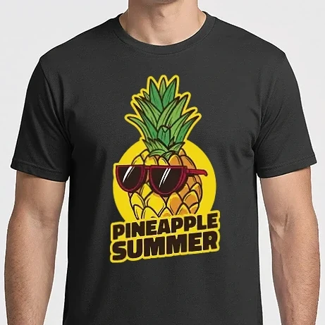 Férfi Imperial póló - Pineapple summer