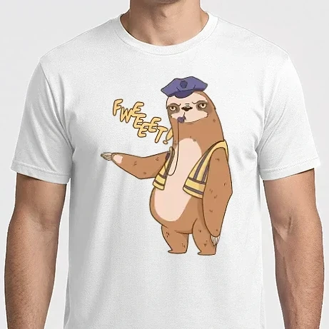 Férfi Imperial póló - Sloth Traffic Cop