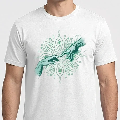 Férfi Imperial póló - Teremtés mandala