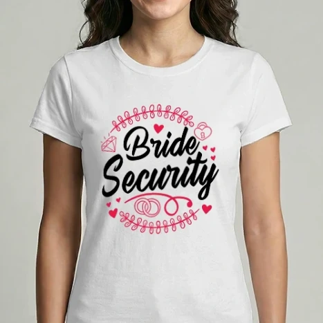 Női Imperial póló - Bride Security