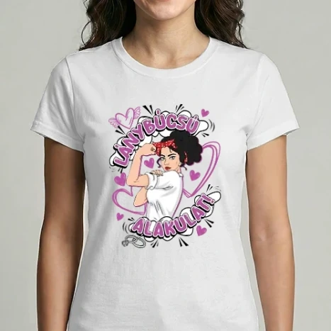 Női Imperial póló - Lánybúcsú alakulat feketePinup lght