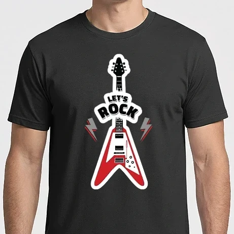 Férfi Imperial póló - Let's rock