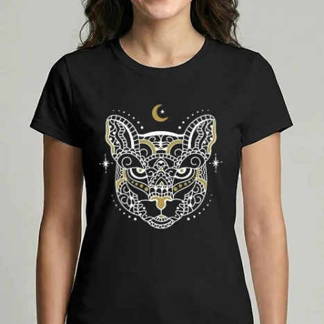 Női Imperial póló - Henna tigris