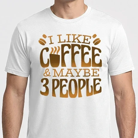 Férfi Imperial póló - I Like Coffee felirat