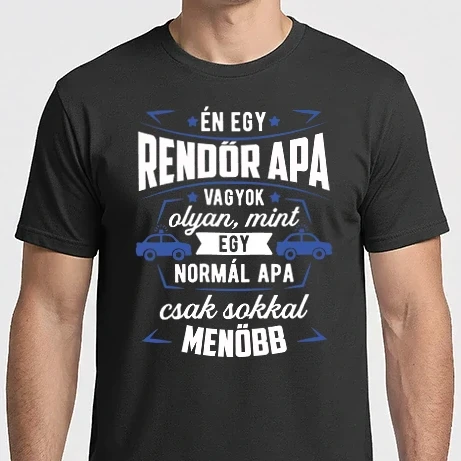 Férfi Imperial póló - Menő rendőr apa