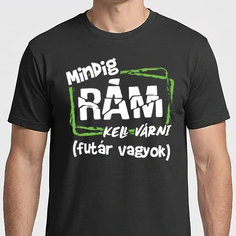 Férfi Imperial póló - Mindig rám kell várni