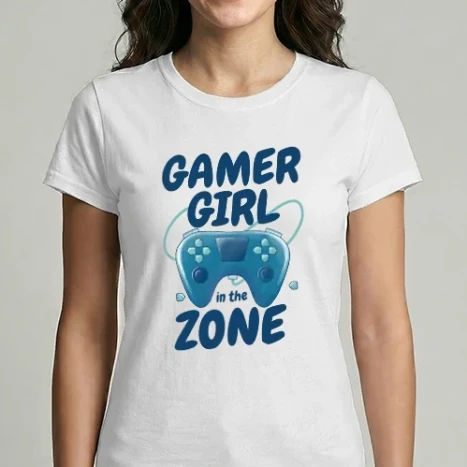 Női Imperial póló - Gamer lány