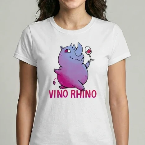 Női Imperial póló - Vino Rhino