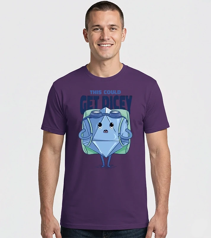 Polygonal Dice – Férfi Imperial póló
