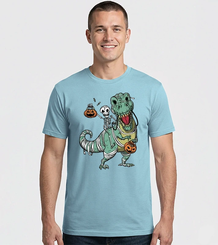 Halloweeni Trex – Férfi Imperial póló