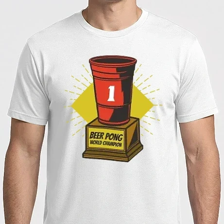Férfi Imperial póló - Beer pong világbajnok