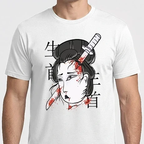 Férfi Imperial póló - Japán Namakubi Gésa