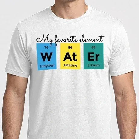 Férfi Imperial póló - A kedvenc elemem a víz
