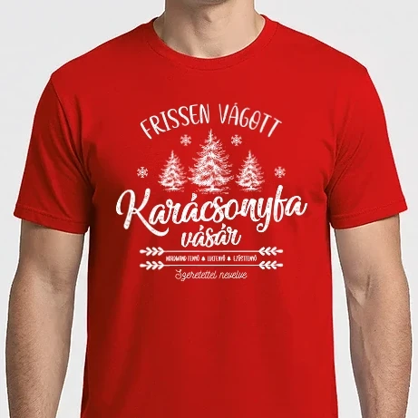 Férfi Imperial póló - Vintage karácsonyfa vásár