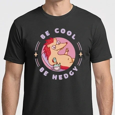 Férfi Imperial póló - Be Cool Be Hedgy