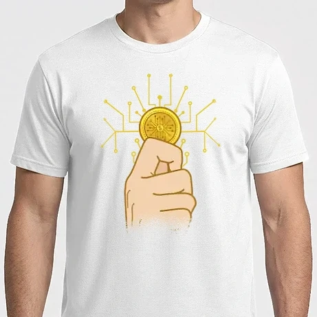 Férfi Imperial póló - Kripto Valuta