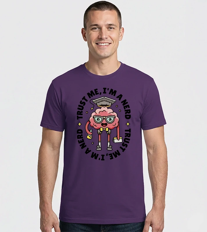 Trust Me, I'm a Nerd – Férfi Imperial póló