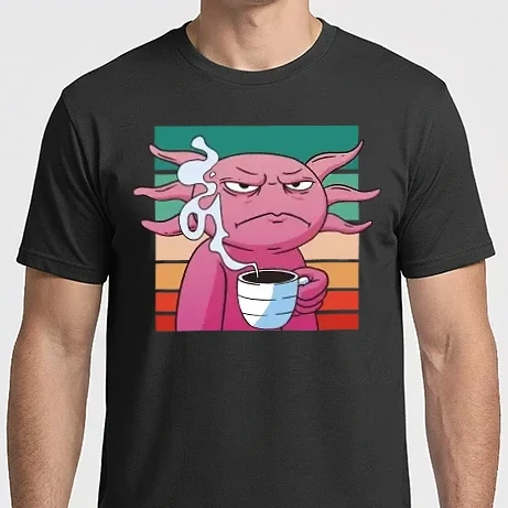 Férfi Imperial póló - Mérges Axolotl