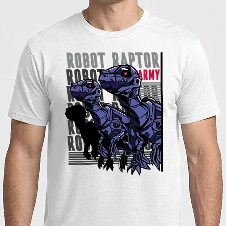 Férfi Imperial póló - Robot Raptor Hadsereg