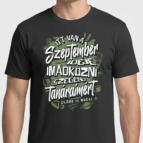 Férfi Imperial póló - Itt van a szeptember