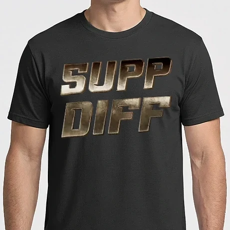 Férfi Imperial póló - SUPP DIFF metalic