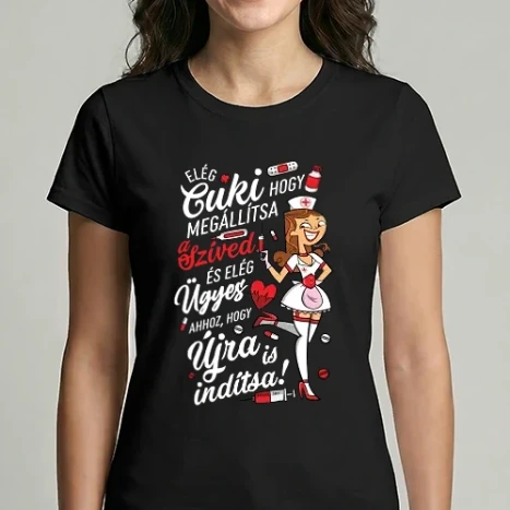 Női Imperial póló - Elég cuki nővérke