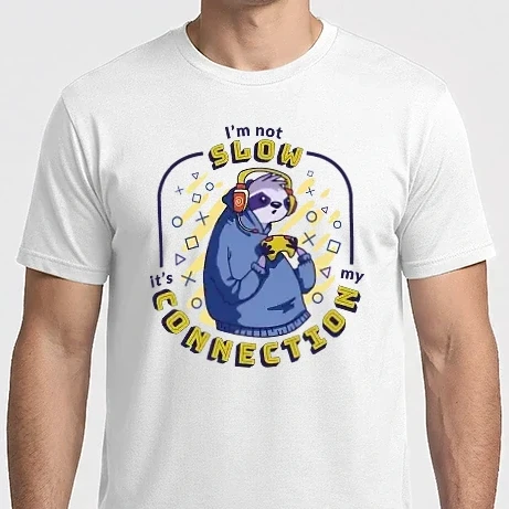 Férfi Imperial póló - Sloth Gamer