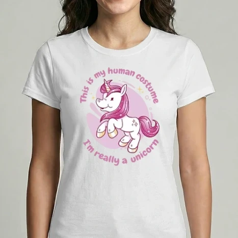 Női Imperial póló - Unicorn