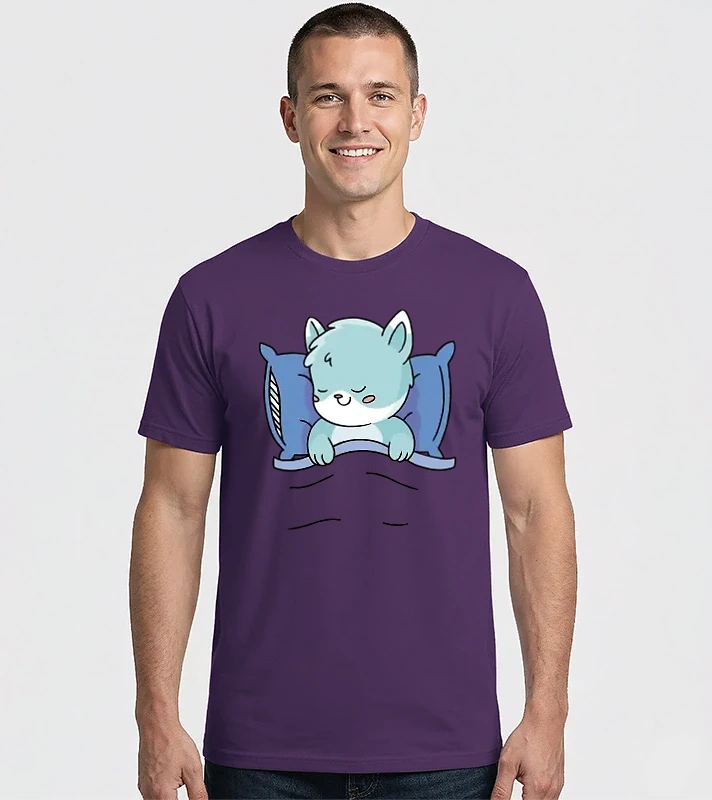 Cat Sleeping – Férfi Imperial póló