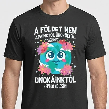 Férfi Imperial póló - A földet nem apániktól örököltük