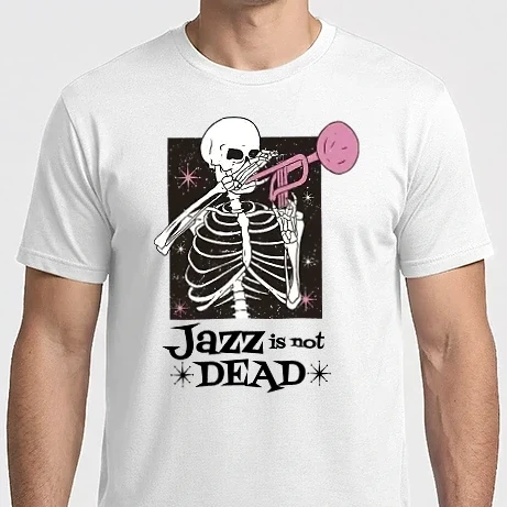 Férfi Imperial póló - Jazz is not dead