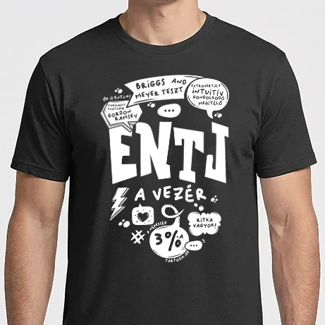 Férfi Imperial póló - 16 Személyiségtipus COMIC  ENTJ A PARANCSNOK