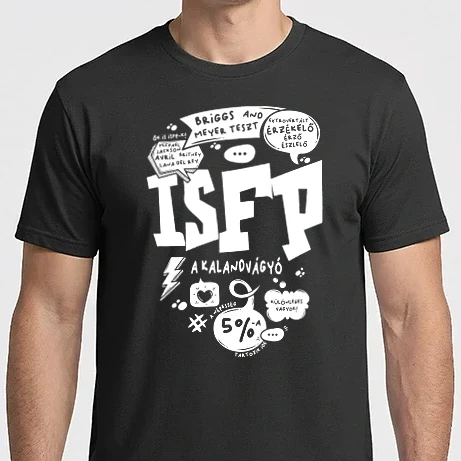 Férfi Imperial póló - 16 Személyiségtipus COMIC ISFP A KALANDVÁGYÓ
