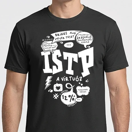 Férfi Imperial póló - 16 Személyiségtipus COMIC ISTP A VIRTUÓZ