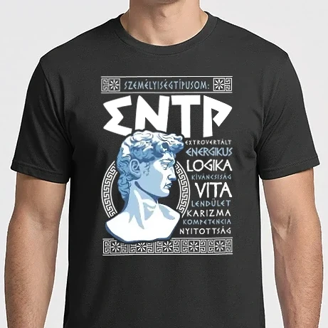 Férfi Imperial póló - 16 Személyiségtipus GREEK STYLE  ENTP AZ ÚJÍTÓ