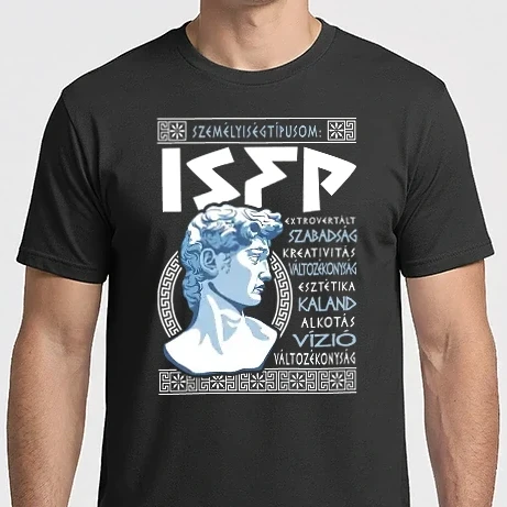 Férfi Imperial póló - 16 Személyiségtipus GREEK STYLE ISFP A KALANDVÁGYÓ